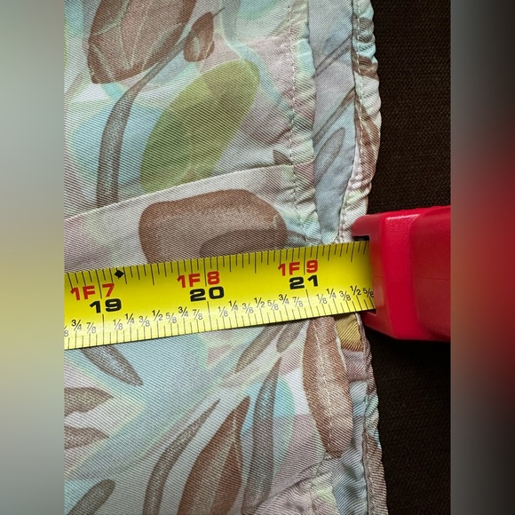 Limited Collection Delicate Blouse Buttons In Back Light Colors Ties Front Sz 16 - Picture 7 of 10